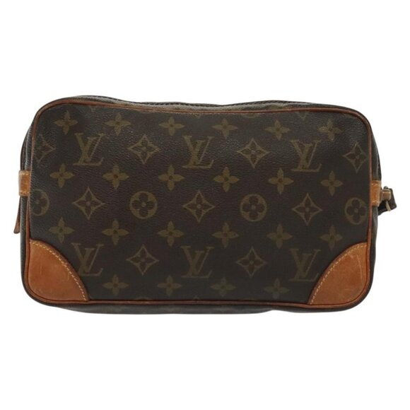 LOUIS VUITTON Monogram Marly Dragonne GM Clutch Bag M51825 LV Auth th6246 - Picture 3 of 16